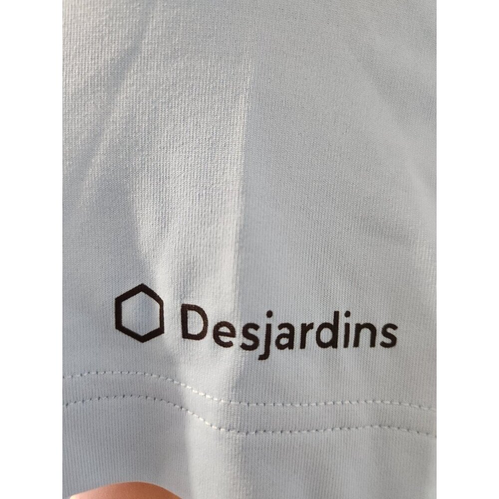 Cutter And Buck Polo XL New With Tag With Desjardins Logo On Sleeve - Picture 6 of 10